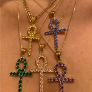 Ankh necklace. Tarnish free!